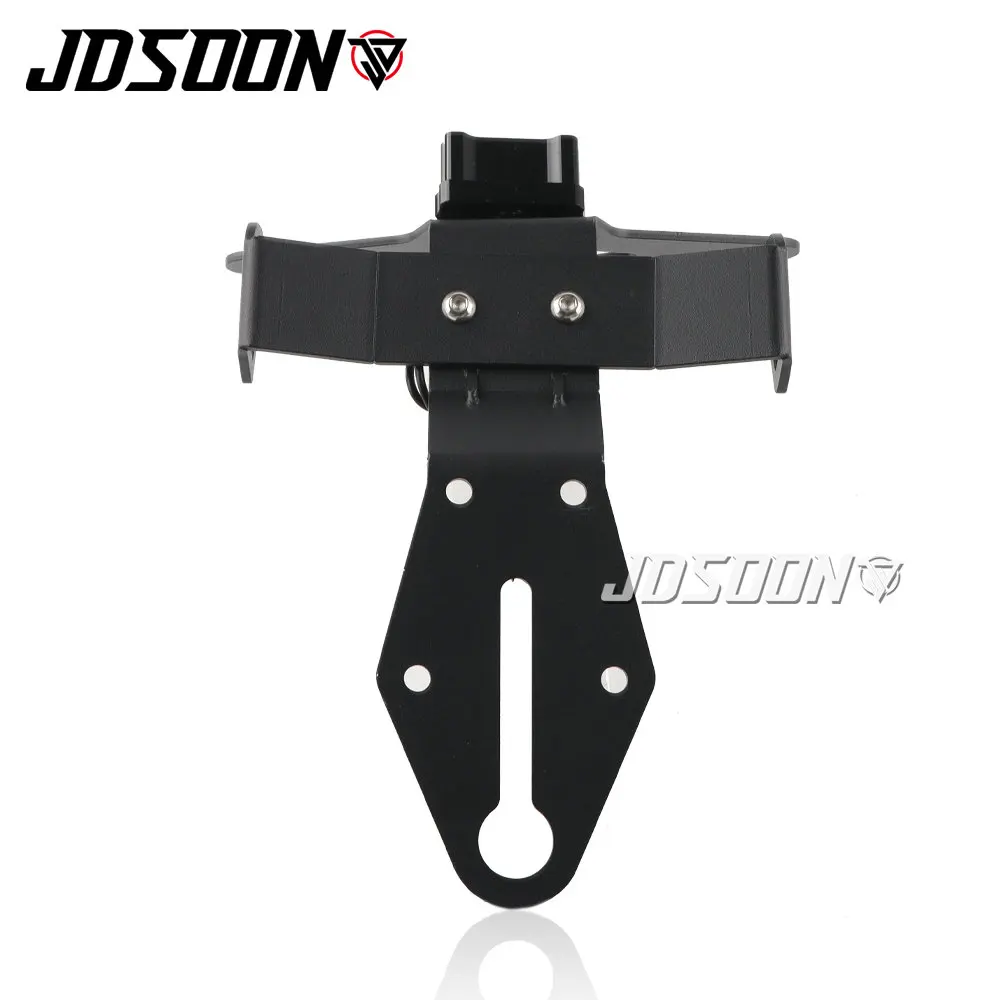 For Kawasaki Ninja ZX-10R ZX10R ZX 10R/10RR SE-Rear Registration Bracket License Plate Holder Frame Tail Tidy LED motorcycle license plate holder