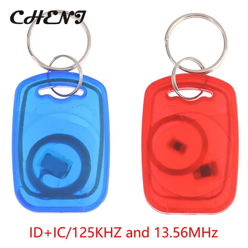 

Double Frequency 125KHZ And 13.56MHz Rewritable RFID Card Changeable Smart Keyfobs Clone Card For Block 0 Sector Writable
