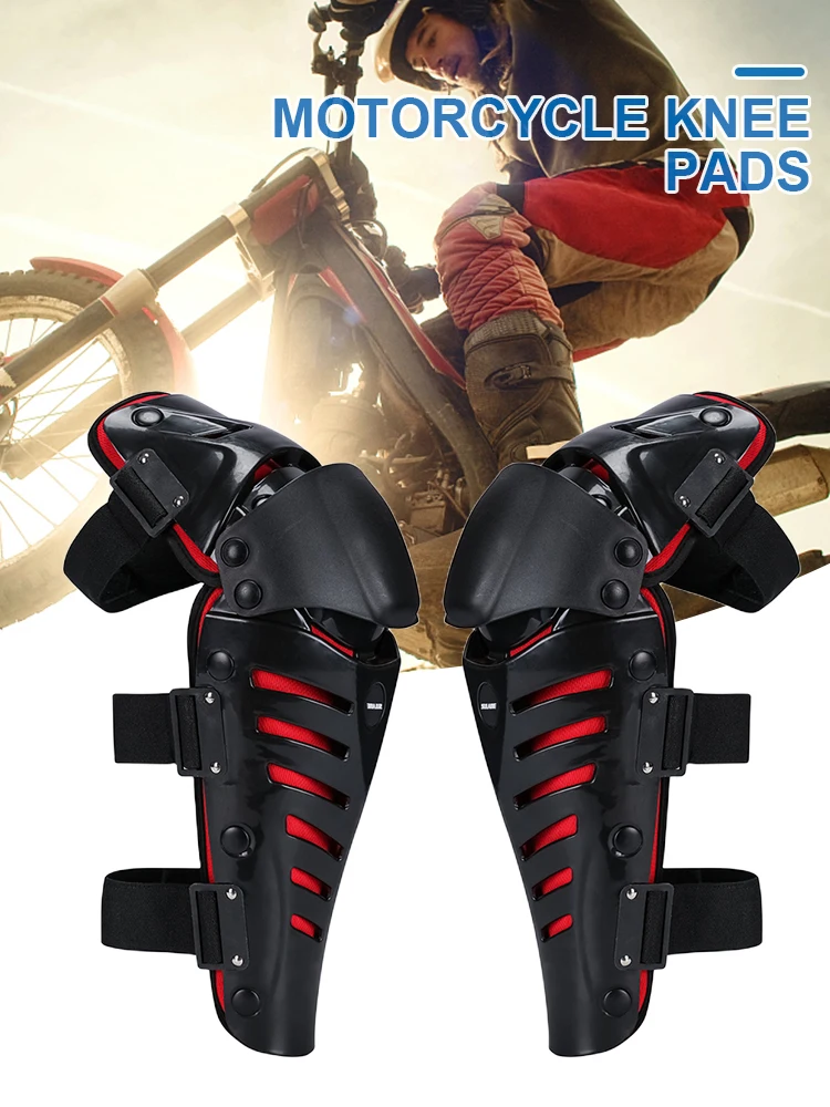 PE 오토바이 보호 무릎 보호대 모토크로스 무릎 패드 통기성 오토바이 무릎 보호대 MTB 라이딩 오프로드용 소프트 라이딩 무릎 보호대