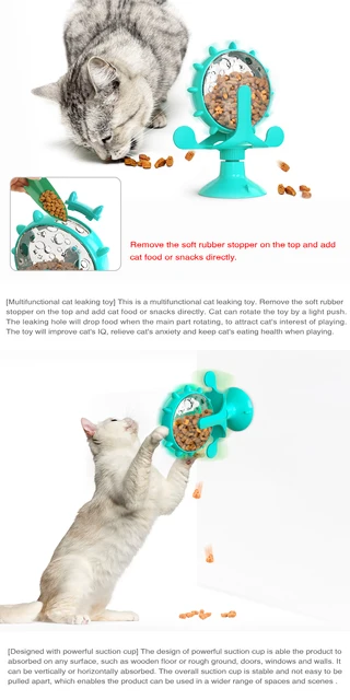  Hirolulu Interactive Cat Toy for Indoor Cats Treasure Chest Cat  Feather Toy with Catnip Ball Kitten Kitty Puzzle Toys Box Track Balls  Roller Tracks Smart Mental Stimulation Brain Games for