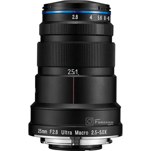 25mm f/2.8 Venus Optics Laowa 2.5-5X 초광각 매크로 렌즈( E용, 캐논 EF용, 니콘 Z 펜탁스,K,라이카,L용)