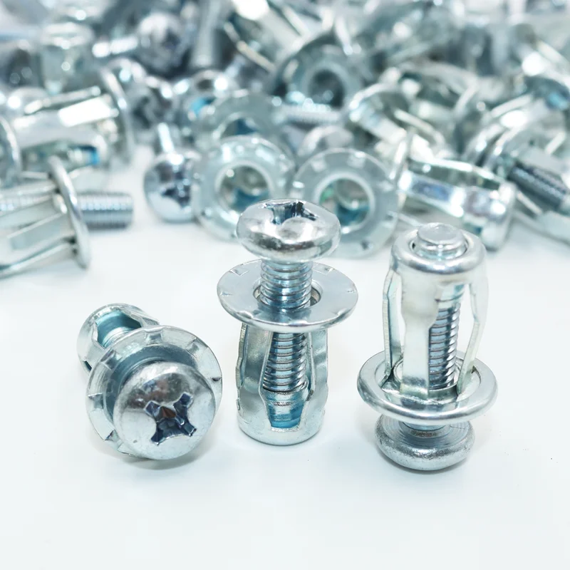 Description Picture 4 of itemPetal Shape Metal Rivet Nuts Kit M4 M5 M6 Molly Jack Nuts Screws Expansion Bolt Curtain License Plate Panel Clamp Lock Rivetnut