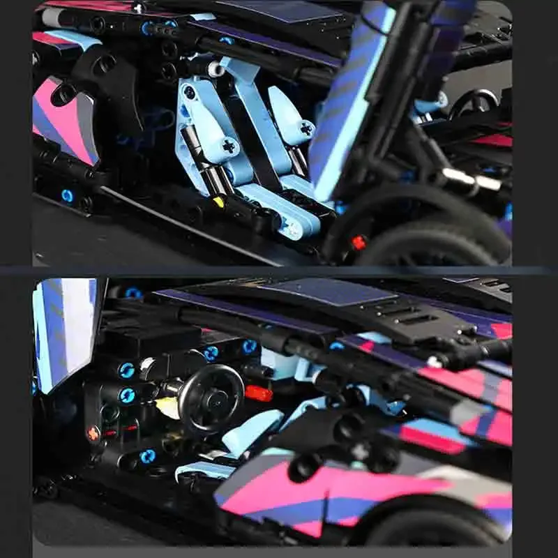 1314PCS Lamborghinised Sian Sport Car Building Blocks Assemble Racing Vehicle Bricks Toys For Kid Boy building block toy building block toys building block kits