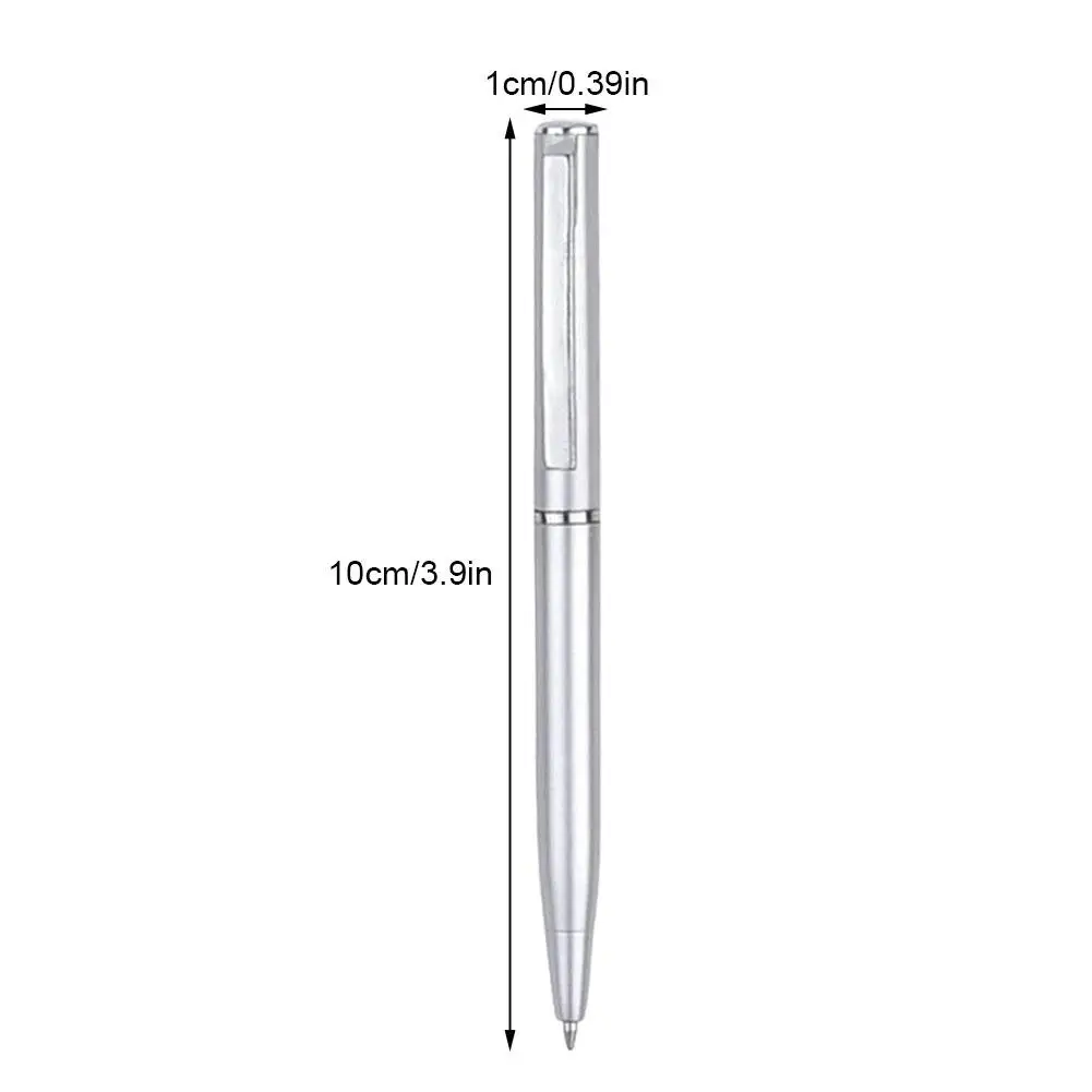 1Pcs Hohe Qualität Metall Kugelschreiber Stahl Schreibwaren Schreiben Büro Schule Und Stifte Liefert Geschenk W1F3 – Detail 2