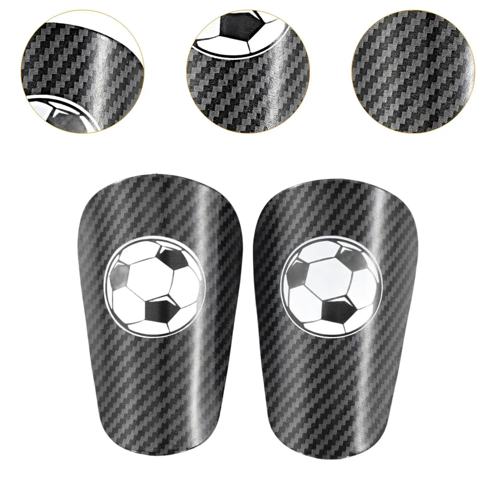 1 Pair Mini Soccer Shin Guards Soccer Protective Equipment Comfortable Protector Shin Pads for Children Boys Girls Kids Adults