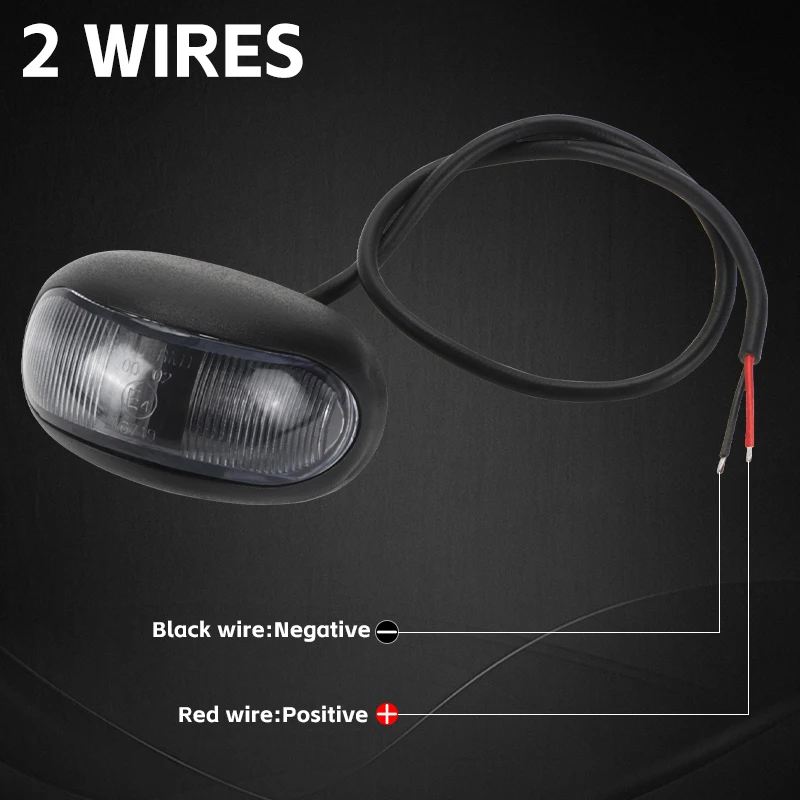 Ʈ ƮϷ LED  ̵ Ŀ Ʈ,  ڹ Ŭ , RV Ʈ   Ʈ E4 ũ ܺ ȣ, 12V, 24V