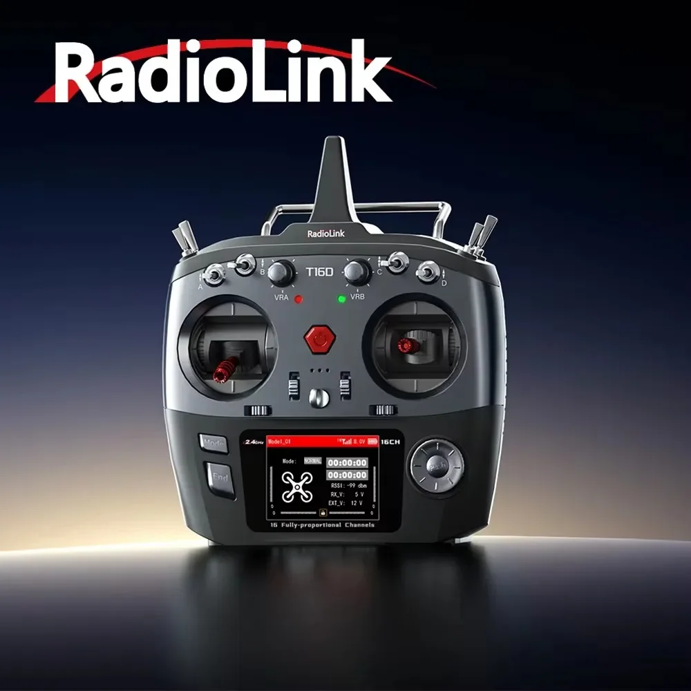 Radiolink AT9S Pro 10/12 Canales 2.4Ghz RC Radio Controlador Y Receptor R9DS Transmisor De Largo