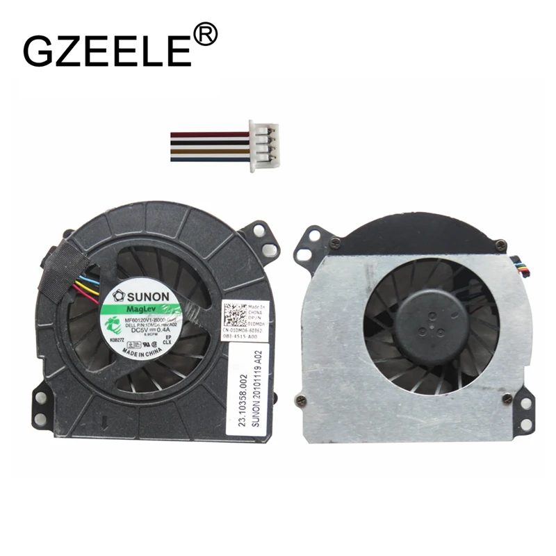 GZEELE новый вентилятор охлаждения ЦП для Dell Latitude E5510 E5410 1DMD 6 Серия ноутбуков, ноутбуки вентилятор охлаждения для ноутбуков запасной Вентилятор охлаждения