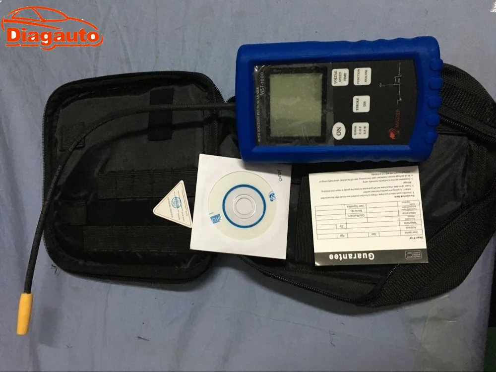 MST-1000 Automobile Ignition Coil Test Tool with Spark KVOLT Calibration Function Ignition Spark Tester car coil tester