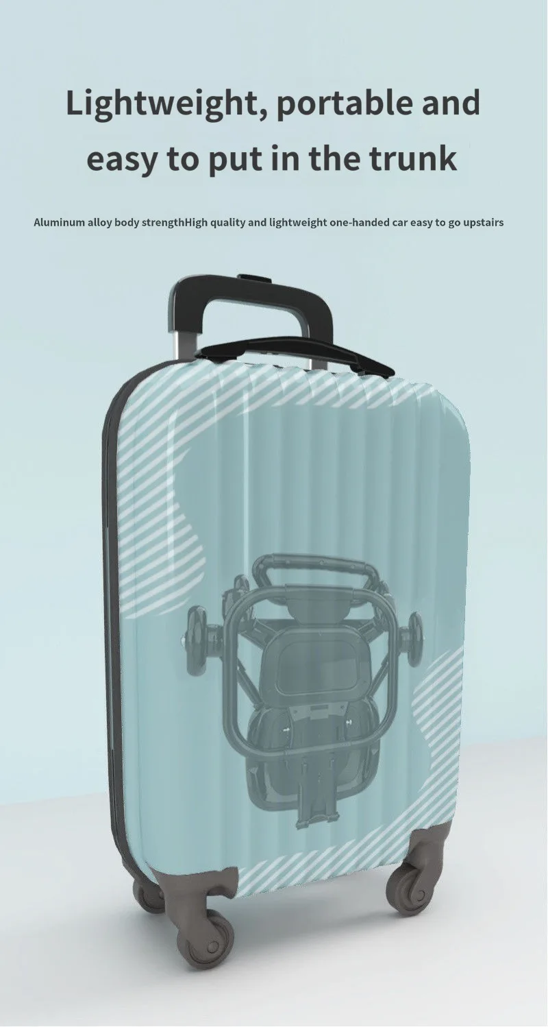 Azadi Sale Light Weight Baby Stroller Baby Carriage Travel Folding Stroller Magic Stroller