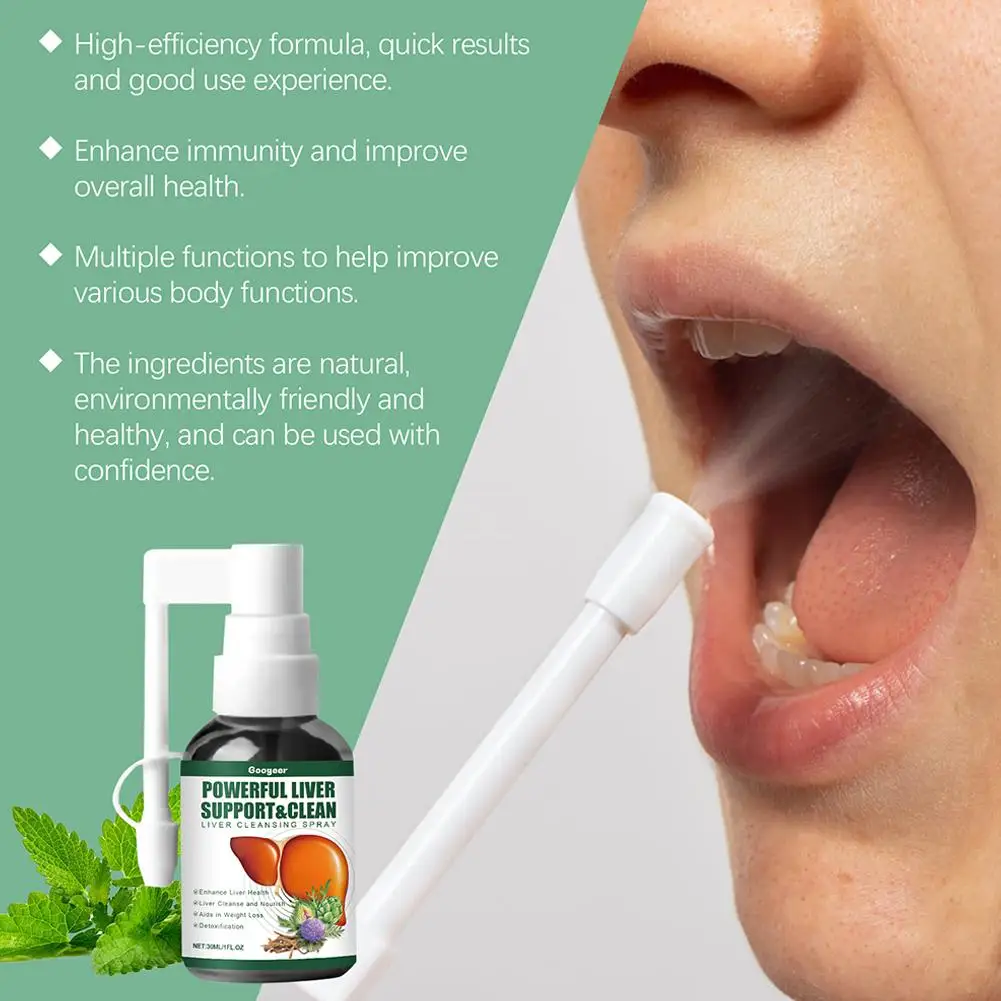 30ml Herbal Lung Cleansing Repair Spray Natural Nasal Nose Breath Cleaning Care Relieve Respiratory Discomfort Body Care nose care spray nasal spray