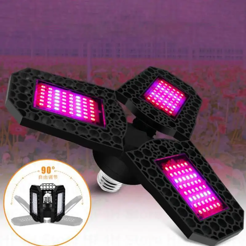 Description Picture 4 of itemLED Phyto Lamp E27 100W 200W 300W Full Spectrum LED Grow Light Plant Bulb AC 100-265V for Indoor Flower Grow Tent Box B4