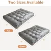 8 Inche Futon Mattress Queen Size,Thick Futons Sofa Couch Bed,Floor Mattress for Adults,Shredded Foam Filling Frame Not Included 2