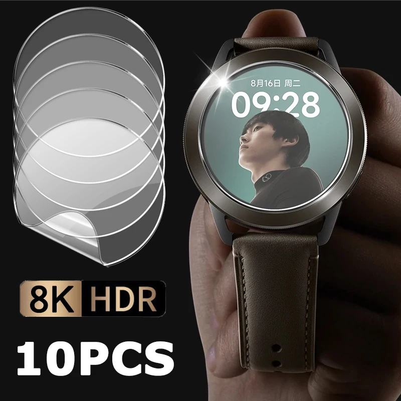 

Soft TPU Hydrogel Film Screen Protector for Xiaomi Watch S3 HD Clear Anti-scratch Bubble-free Smartwatch Protective Cover Films