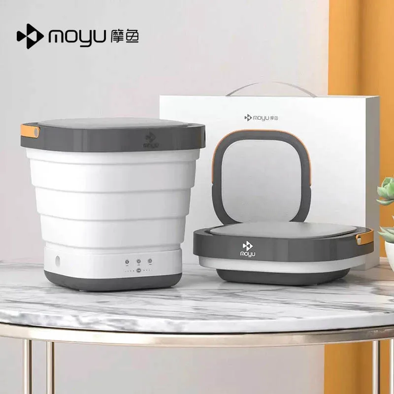 Xiaomi Moyu Folding washing machine XPB08 F1 Portable laundry Mini