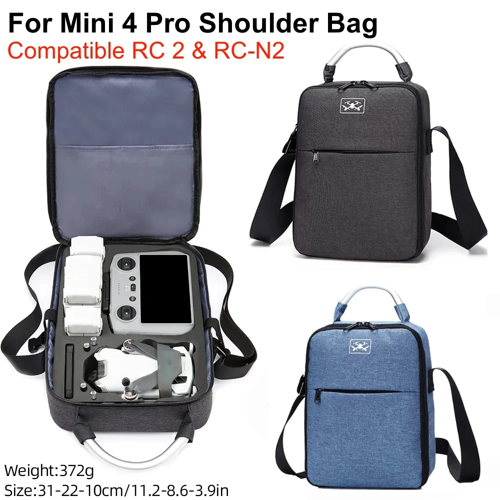 

For DJI Mini 4 Pro Storage Bag Portable Shoulder Bag For DJI Mini 4 Pro Accessory Storage Box