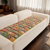 New Bohemian Pure Cotton Couch Cushion Universal for All Seasons Sofa Mat Home Mat Decor Non-slip Rectangular Seat Couch Cushion 1