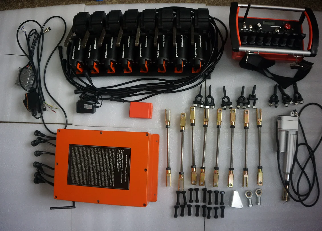 8 Joystick clutch motor wireless Proportiona remote control Crane crane remote control
