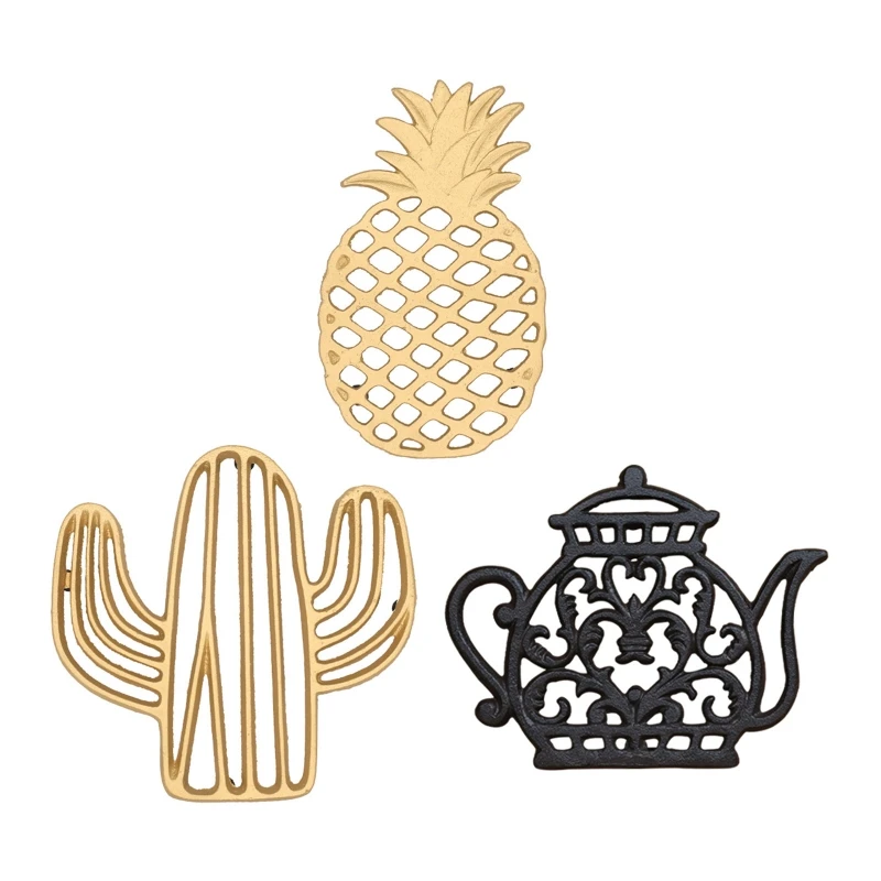 

Cast Iron Insulation Pad Vintage Anti Scald Mat Heat Resistant Pads for Hot Pans