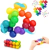 Sensory Fidget Toys Autism Fidget Ball Autistic ADHD Cool Desk Toy Calm Down Travel Airplane Toys Stuffers Gift for Kids Girls 1