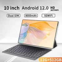 2025 Android 12.0 Tablet PC 10.1 Inch 12GB RAM 512GB ROM WIFI GPS 4G LTE Phone Tablet Gifts Tablet 1