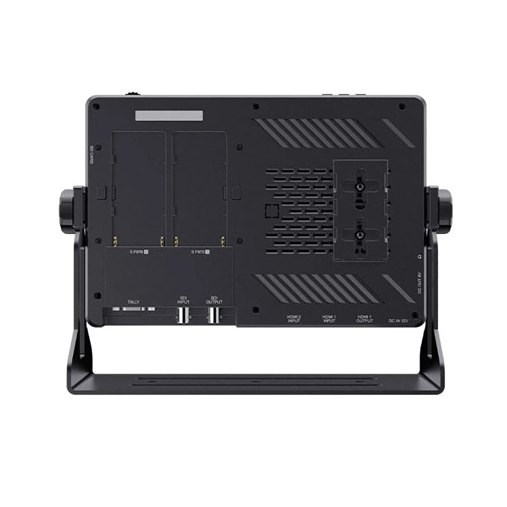 FEELWORLD LUT11S 10.1'' 2000nit IPS 터치 스크린 3DLUT 3G-SDI HDMI DSLR 카메라 모니터(F970 외부 포함) 실외용