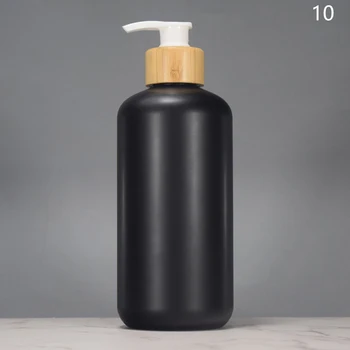 1 ชิ้นพลาสติกชุดเครื่องจ่ายสบู่เคาน์เตอร์ขวดโลชั่นห้องน้ํารีฟิลขวดเปล่าสําหรับแชมพู Body Wash Hair Conditioner 18