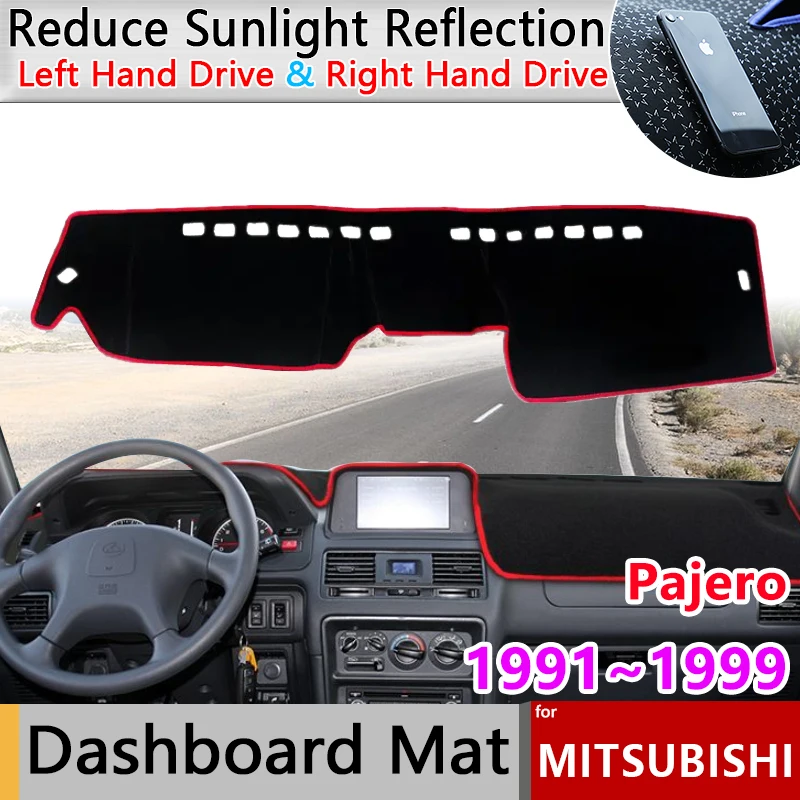 Dashboard Cover Pad For Mitsubishi Pajero Shogun Montero V20 19911999