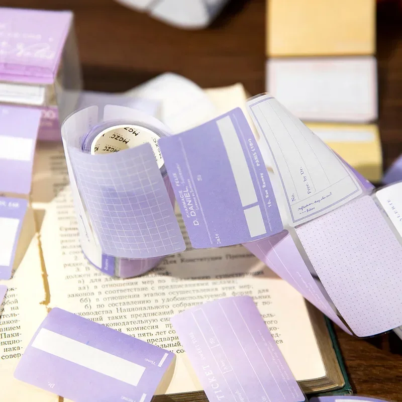 

100 шт./партия, декоративные бумажные вкладыши для записей