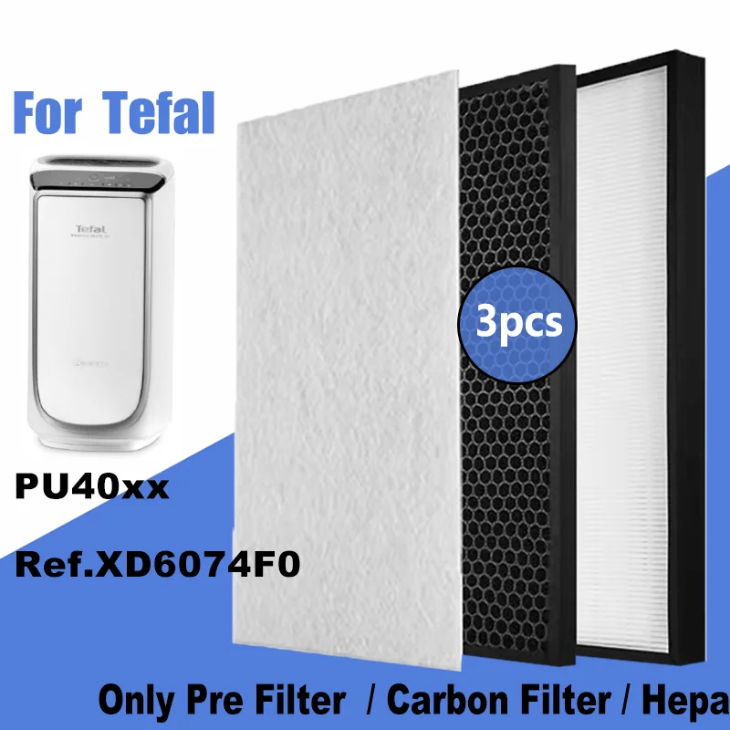 Filtre HEPA Allergy D’origine Rowenta Pour Purificateurs Intense Pure Air – Compatible PU4020, PU4080, Etc.