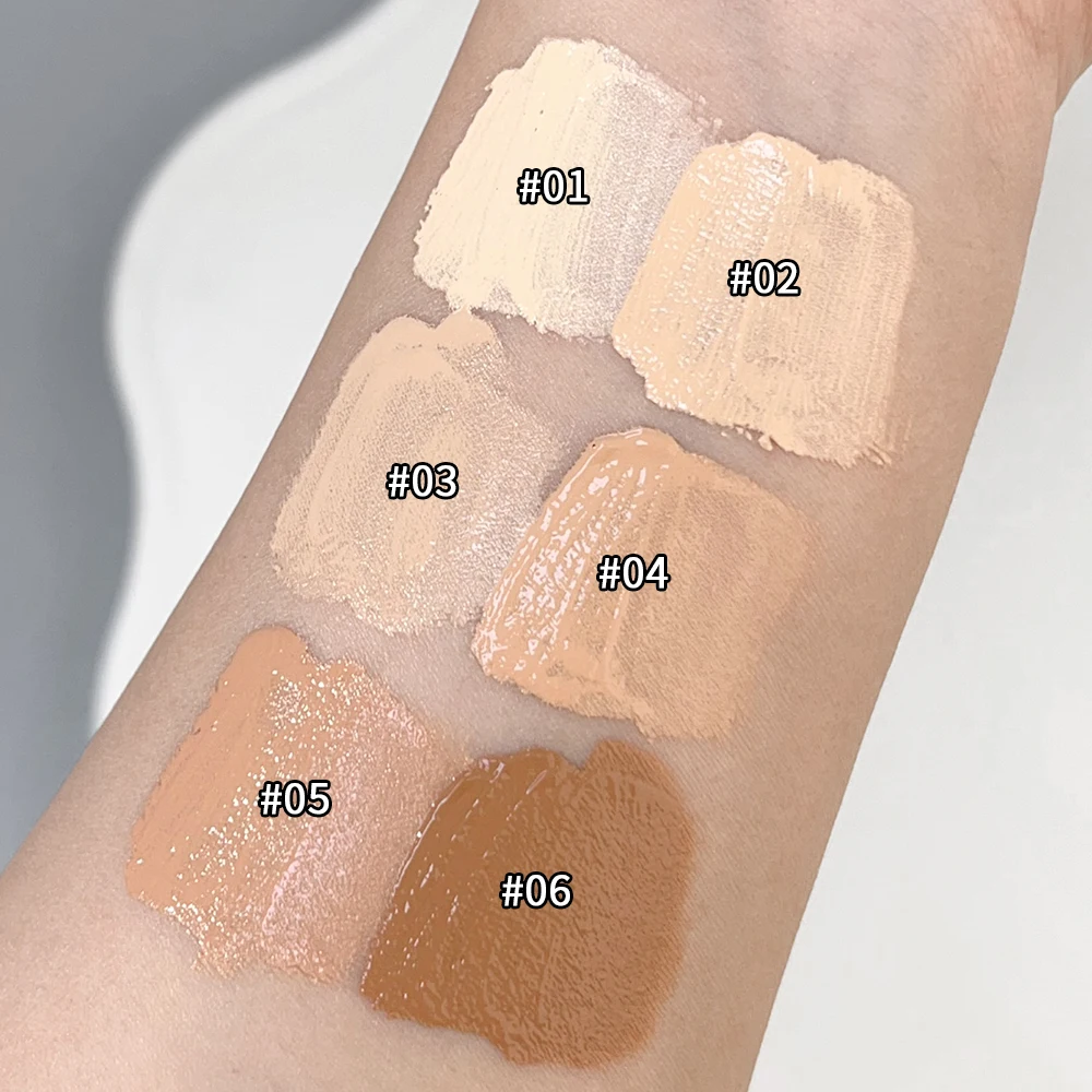 2-in-1 Foundation & Concealer Full Wear Waterproof Highlight Matte Concealer Full Coverage Instant Age Rewind Eraser Dark Circle