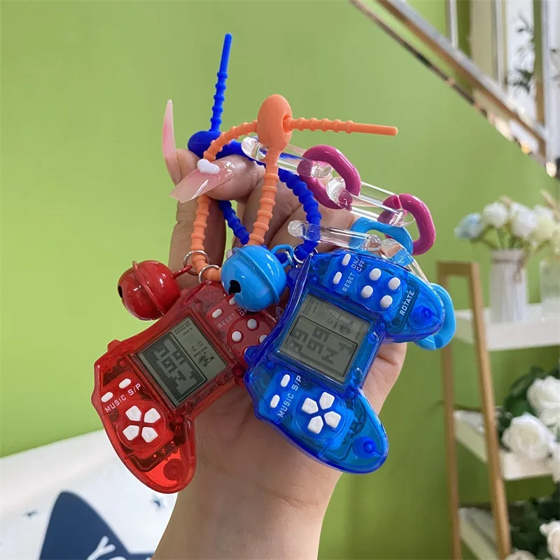 1 Pcs Creative Retro Mini Tetris Gamepad Key Chain Children's Fun Toy Gift Small Pendant Important Holiday Gift 2