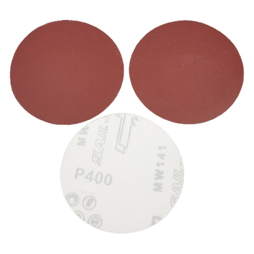 painted surfaces Sanding Pad non-ferrous metal Sandpaper plastic Flocking 4inch 100mm polish aluminum fiberglass testing strips 30pcs test swabs for painted surfaces dishes metal ceramics dropship