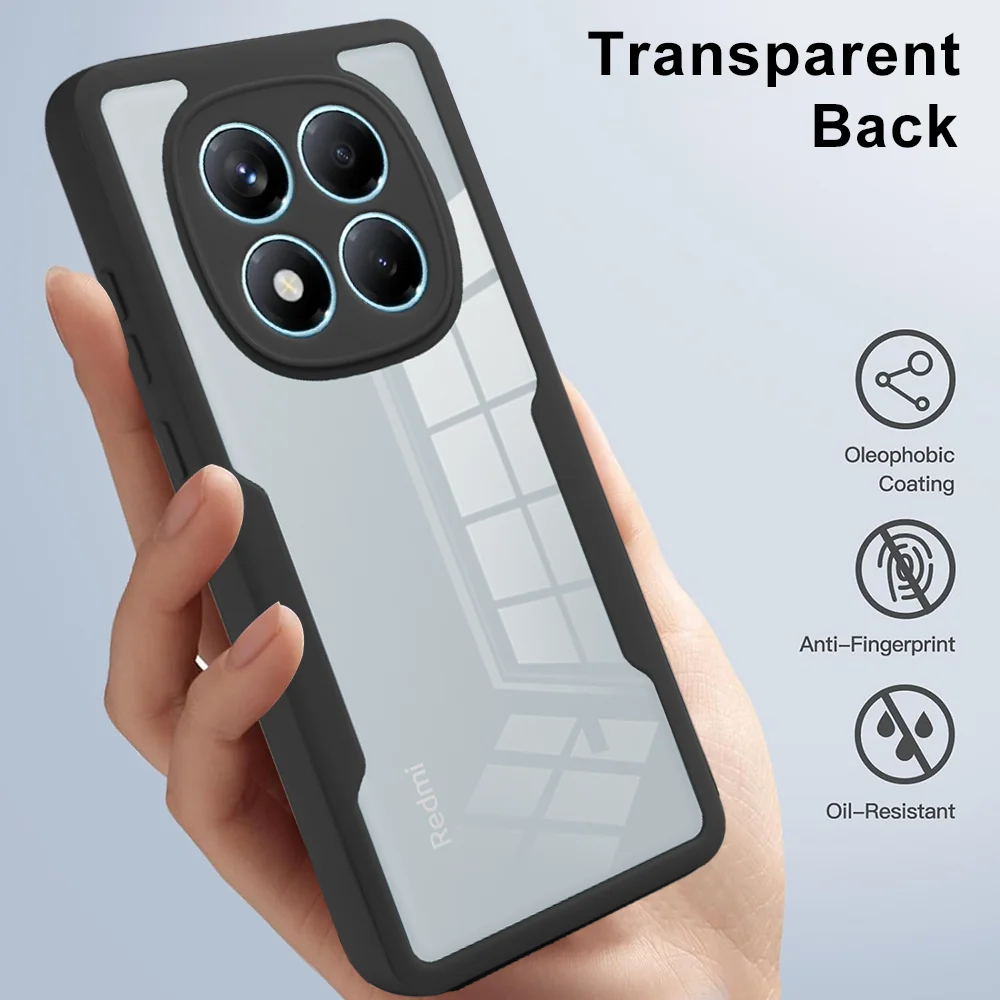 360° Full Protection Clear Shockproof Phone Cover
