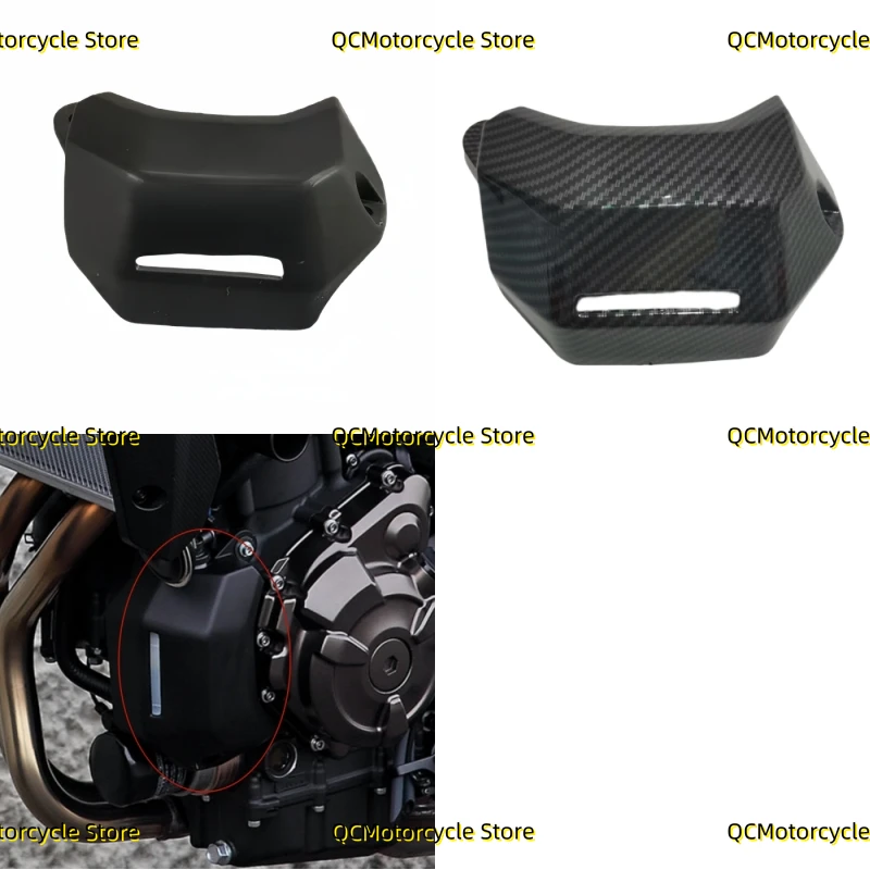 Motorcycle Accessories Coolant Recovery Tank Shielding Guard Protector Fit for Yamaha MT-07 FZ-07 MT07 FZ07 MT 07 2012 2013 -