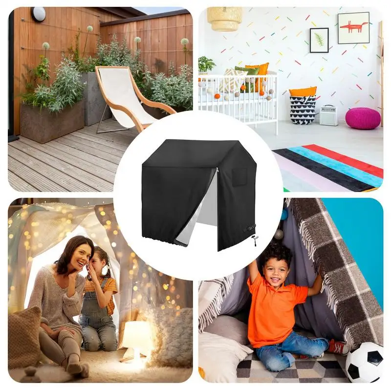 Portable Playhouse Protective Cover Dustproof SunProtection Outdoor children playhouse cover Multifunction Outdoor Play Supplies