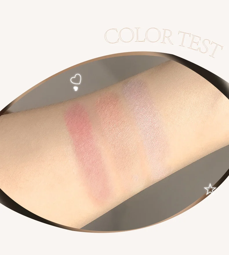 Bronzer Highlighter Palette Gesicht Matt Braun Kontur Rouge Puder_voghion.com
