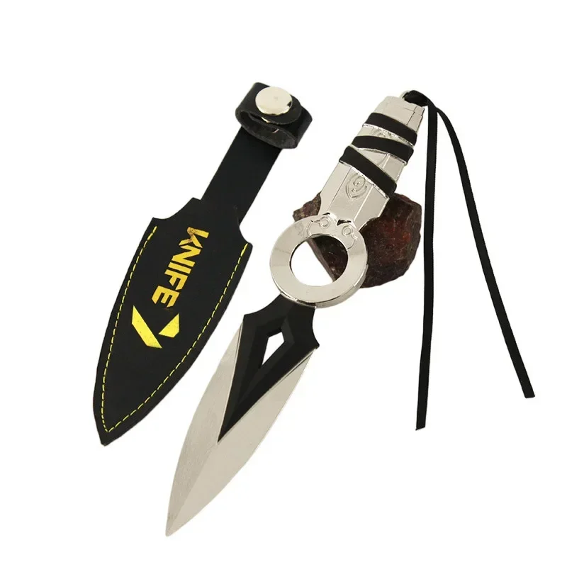 Valorant Weapon Butterfly Toys 17cm JETT Kunai Swrod Melee Weapon All Metal Game Peripheral Samurai Sword Home Ornaments Gifts 6