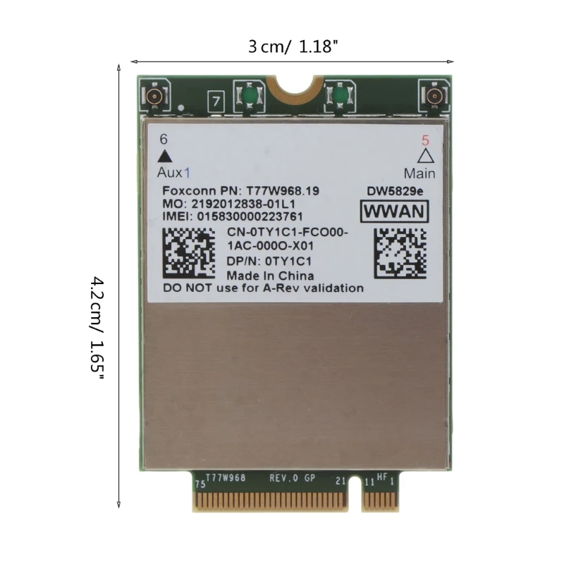 Рисунок 6 - Профессиональный 4G Мини-модуль Φ T77W968