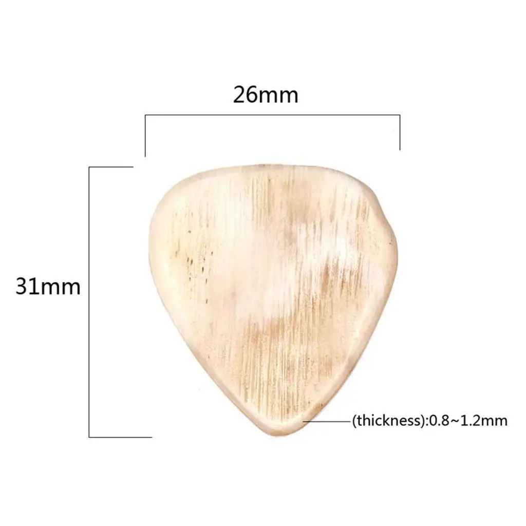 3pcs alo Horn Folk Guitar Pick Plectrums Set for Acoustic Guitar