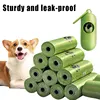 Random Color Cartoon Paw Graphic Dog Poop Bags Pet Poop Bags Leak-Proof Dog Waste Bags For Pet Supplies 1