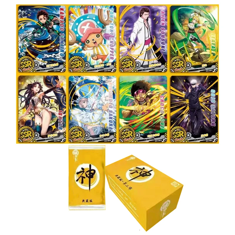 God Of Card Death Collection Card Sp Ssr Ur Ishida Ryusen Motoyanagi Yamamoto Aizen Kids Toys Girl Boy Collection Regalo Di Natale