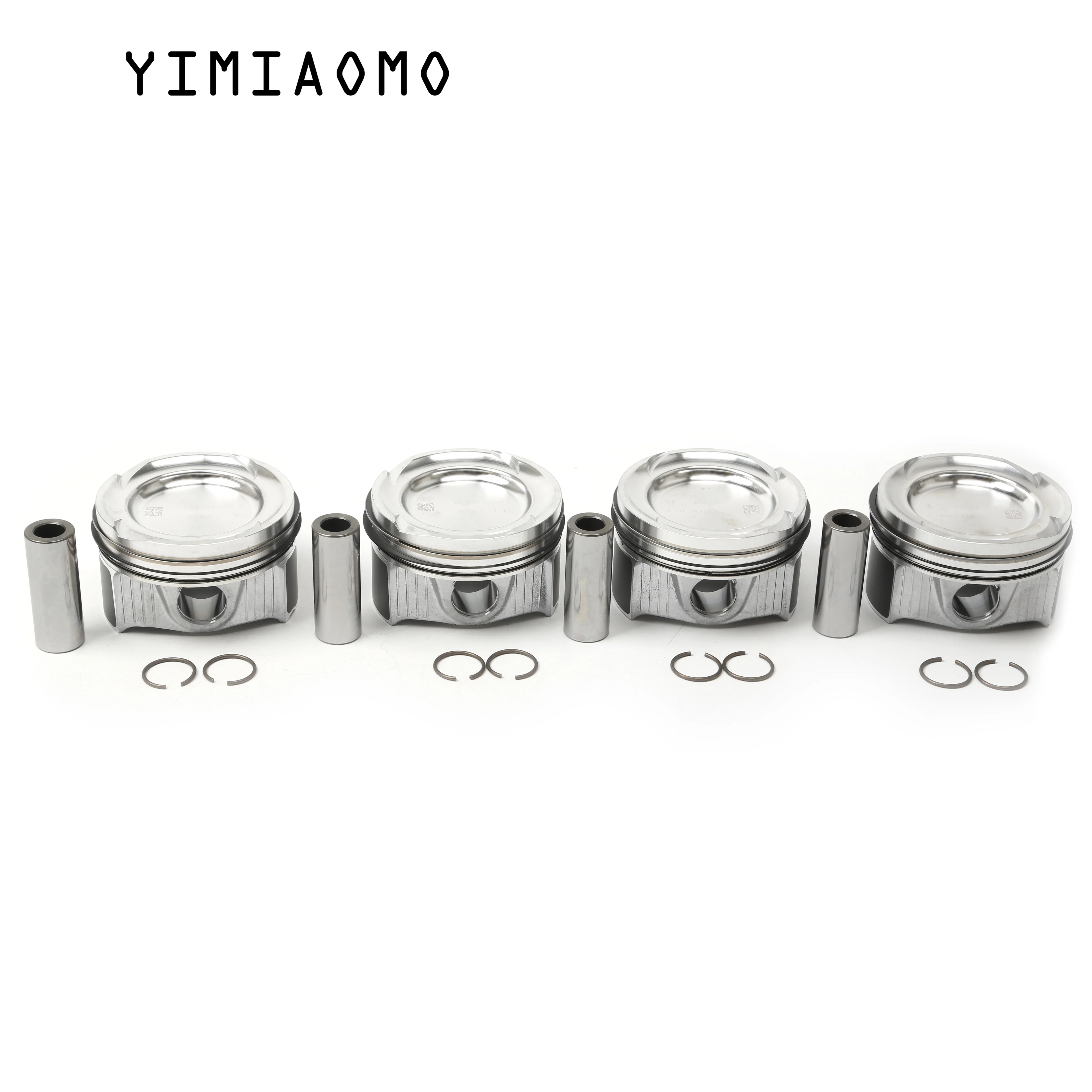 A2640301800 Engine 83MM Piston Assembly Kit For Mercedes-Benz W205 