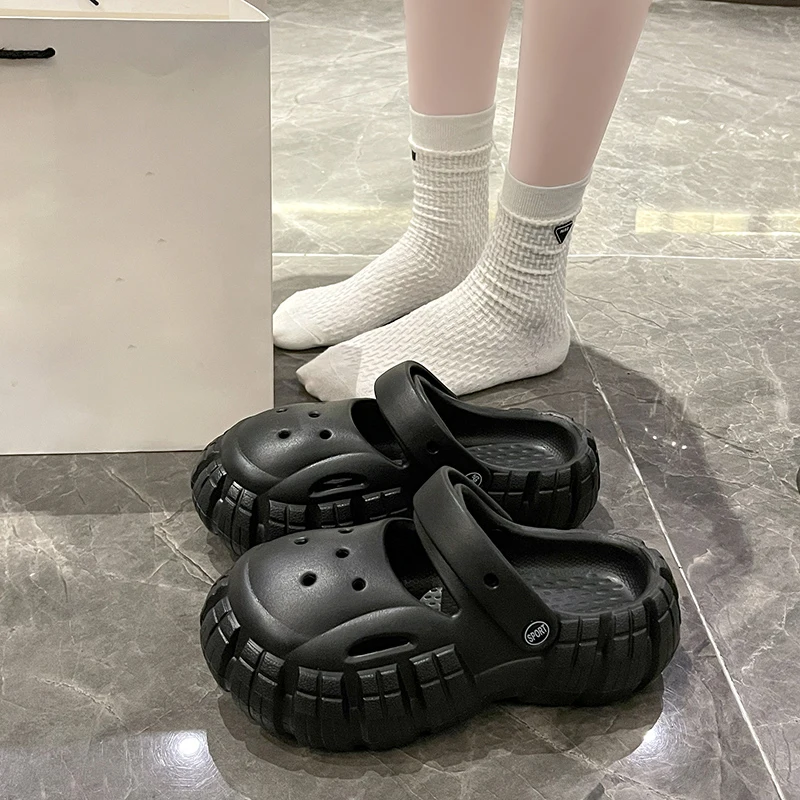 women's sandals summer 2024 lightweight Non-slip Beach shoes Soft sole Hole Shoes cheap shoes clearance free shipp Garden shoes