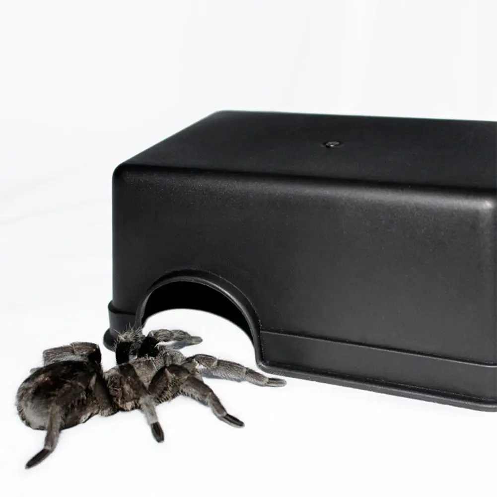 Reptile Hide Box Snake Gecko Lizard Hideout Snake Hide Reptile Cave Small Animal Hideaway reptile hideout decoration