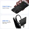 KUULAA Thin Wireless Power Bank Magnetic 5000mAh Portable Fast Charging 20W External Battery for Magsafe For iPhone 16 15 14 13 4