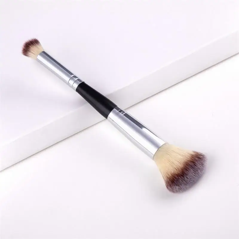 ELECOOL Double Head Makeup Brushes Foundation Powder Brush Face Blush