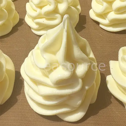 Gelato Ice Cream Formula Summer Vanilla Flavor Light Cream Vanilla Pods Refrigerated Taste Sweet Head Single Food Model Swirl - Image 3