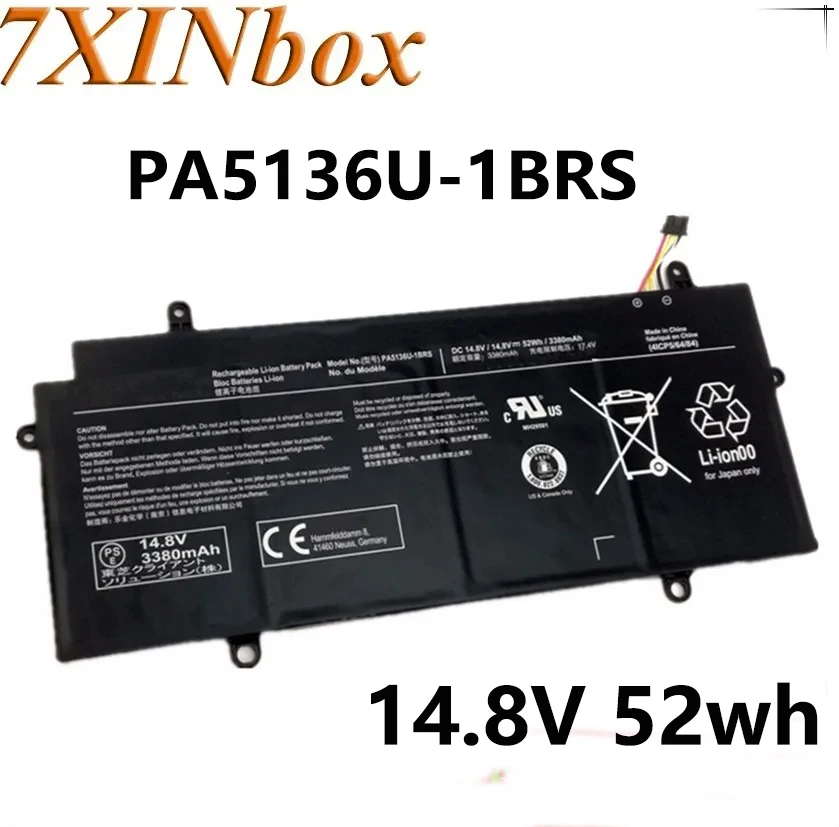 

7XINbox 14,8 V 52wh PA5136U-1BRS PA5136U батарея для Toshiba Satellite Z30 Z30-A Z30-B K10M K02M K20M Z30-C Z30-A1301
