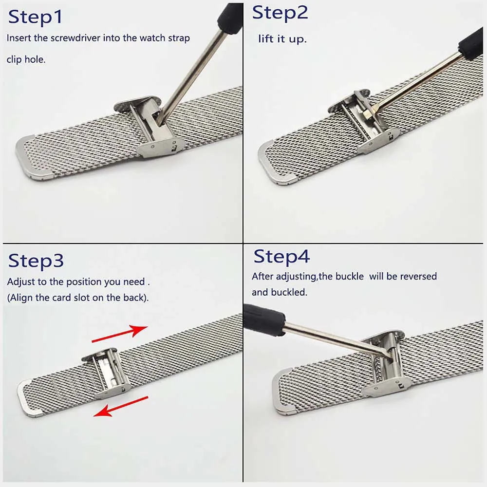 Milanese Stainless Steel Bracelet Wristband